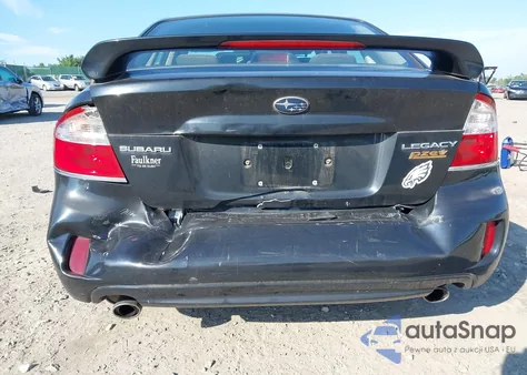 2008 Subaru Legacy 2.5I from USA, damaged, VIN 4S3BL616087205097